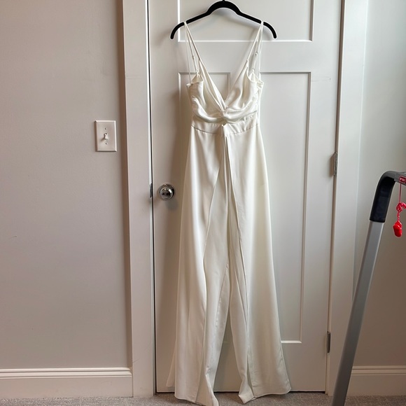 White Jumpsuit - Picture 1 of 8